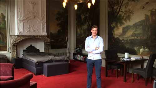 Een monumentale studentenkamer